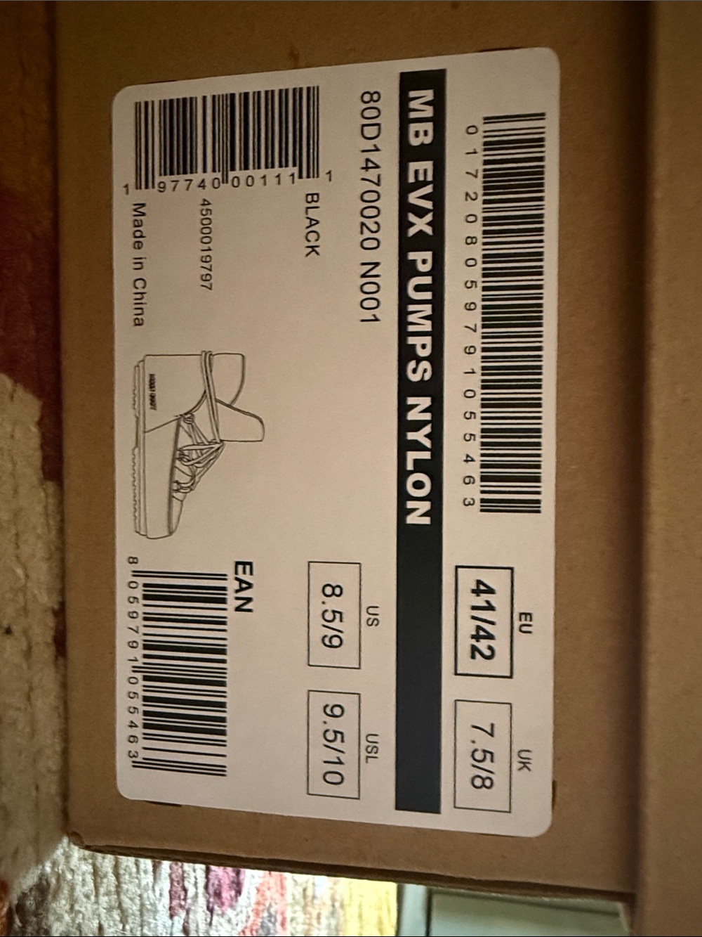 Moon boot black nylon pumps US size 8.5/9 - Picture 4 of 5